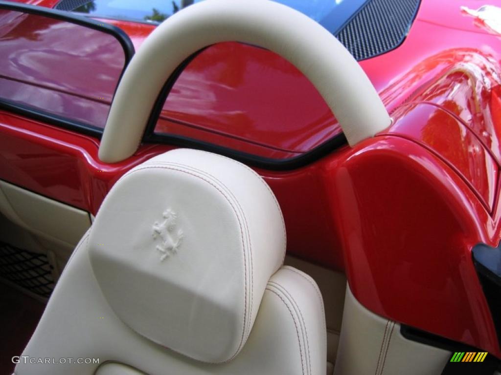 Ivory Interior 2004 Ferrari 360 Spider F1 Photo #39459302