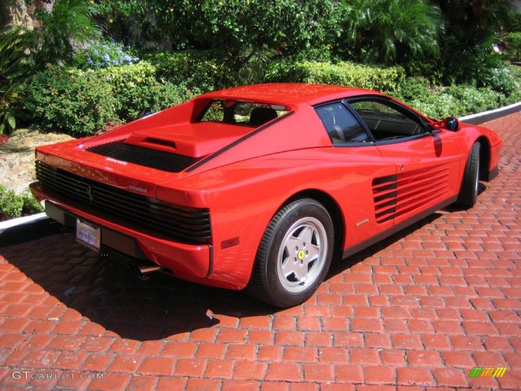 1988 Testarossa  - Rosso Corsa (Red) / Black photo #4