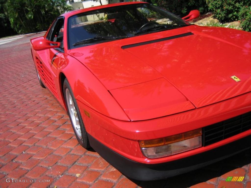 1988 Testarossa  - Rosso Corsa (Red) / Black photo #9