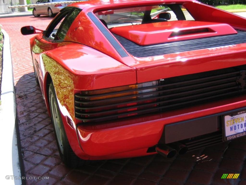 1988 Testarossa  - Rosso Corsa (Red) / Black photo #11