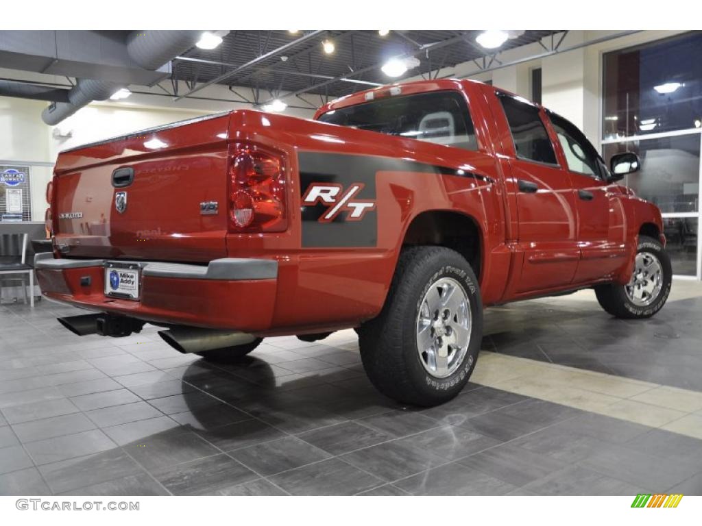 Inferno Red Crystal Pearl 2006 Dodge Dakota R/T Quad Cab Exterior Photo #39459814