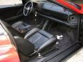 Black 1988 Ferrari Testarossa Standard Testarossa Model Interior Color