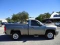 2007 Graystone Metallic Chevrolet Silverado 1500 LS Regular Cab  photo #10