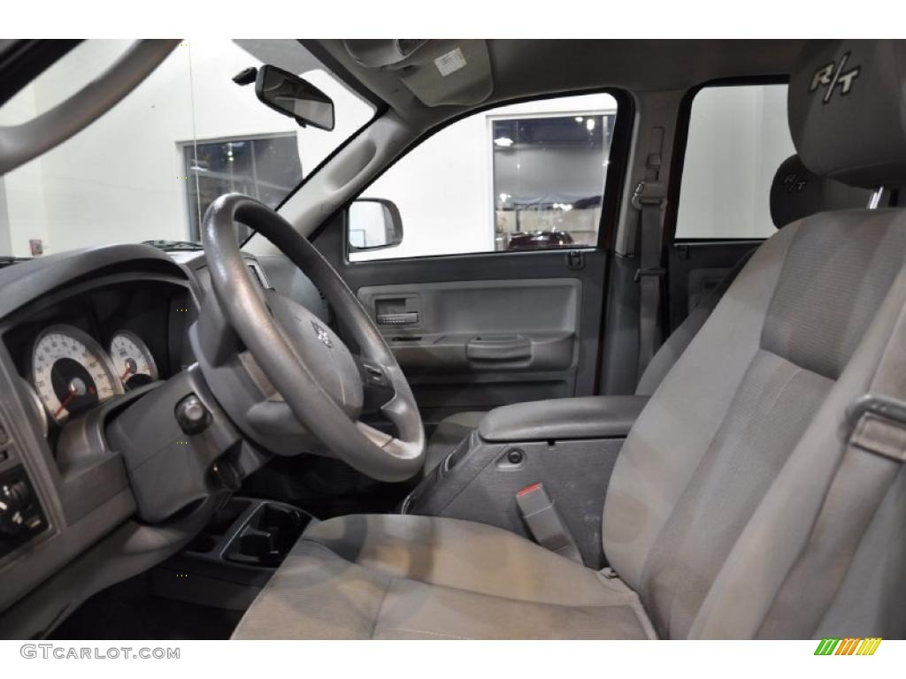 Medium Slate Gray Interior 2006 Dodge Dakota R/T Quad Cab Photo #39459902