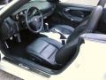 Black 2004 Porsche 911 Turbo Cabriolet Interior