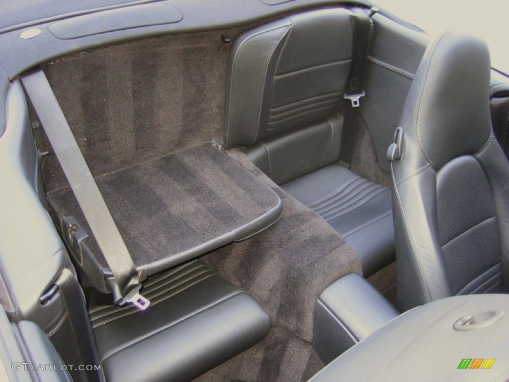 Black Interior 2004 Porsche 911 Turbo Cabriolet Photo #39460702