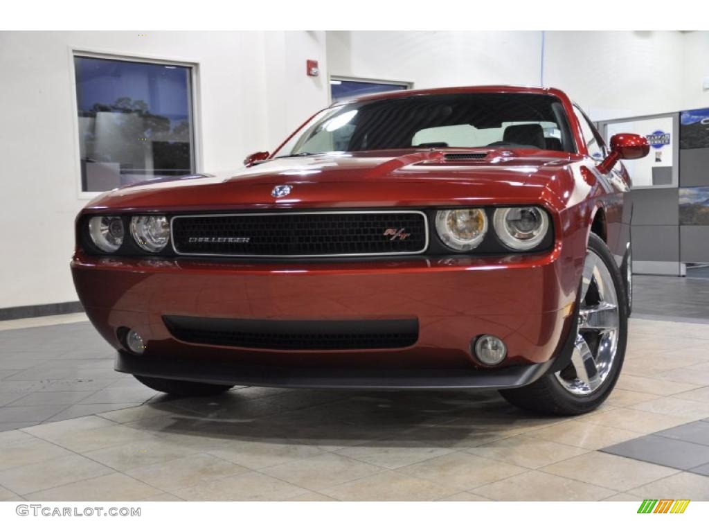 Inferno Red Crystal Pearl Coat 2009 Dodge Challenger R/T Exterior Photo #39460826