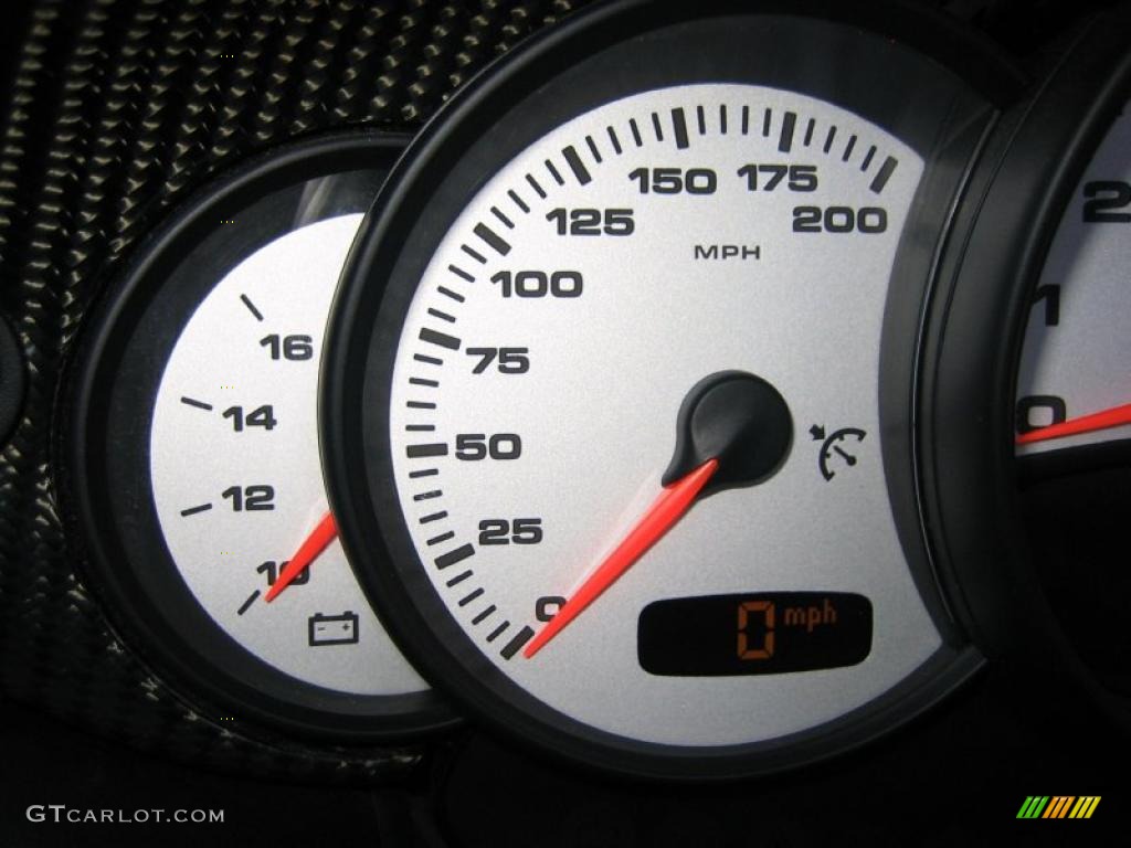 2004 Porsche 911 Turbo Cabriolet Gauges Photo #39460850