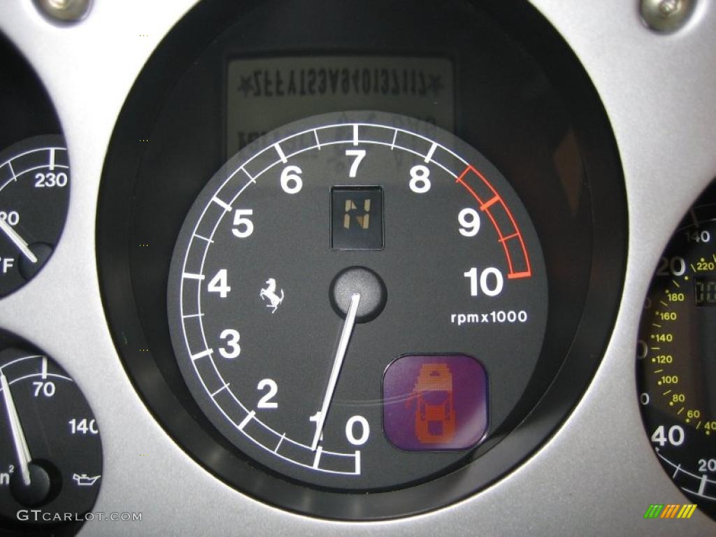 2004 Ferrari 360 Spider F1 Gauges Photo #39461606