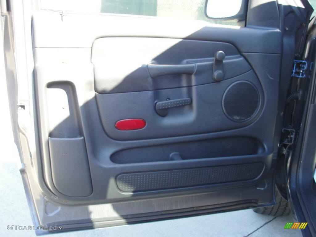 2002 Ram 1500 SLT Regular Cab - Graphite Metallic / Dark Slate Gray photo #36