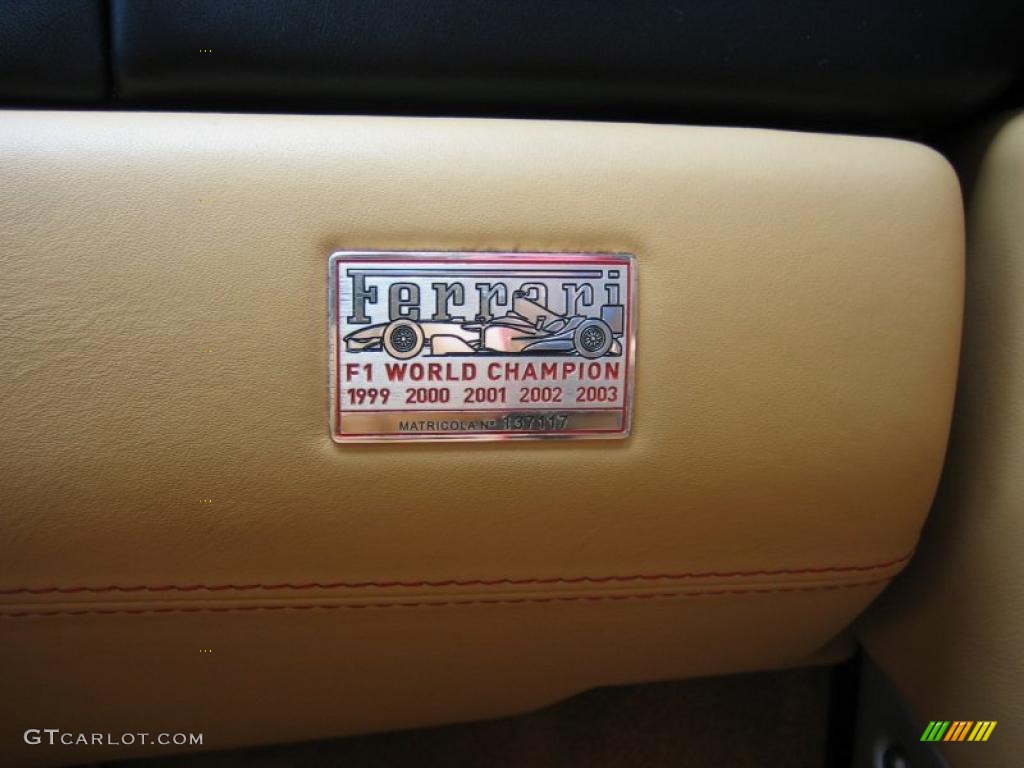 2004 Ferrari 360 Spider F1 Marks and Logos Photo #39461718