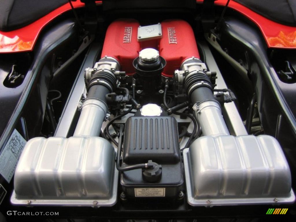 2004 Ferrari 360 Spider F1 3.6 Liter DOHC 40-Valve V8 Engine Photo #39461838