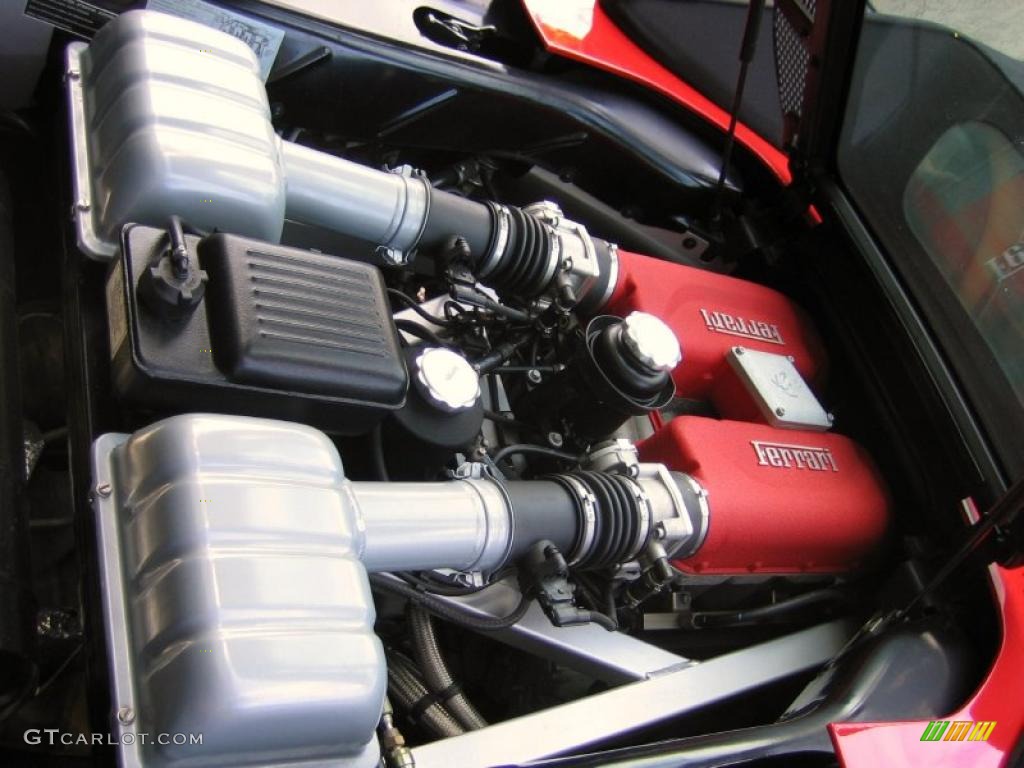 2004 Ferrari 360 Spider F1 3.6 Liter DOHC 40-Valve V8 Engine Photo #39461850