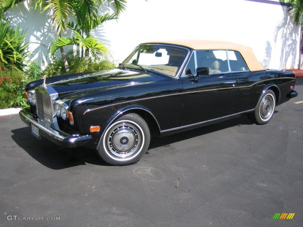 Black 1992 Rolls-Royce Corniche IV Standard Corniche IV Model Exterior Photo #39462846