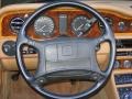 1992 Rolls-Royce Corniche IV Tan Interior Steering Wheel Photo