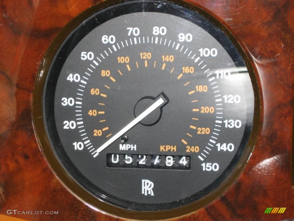 1992 Rolls-Royce Corniche IV Standard Corniche IV Model Gauges Photo #39463090