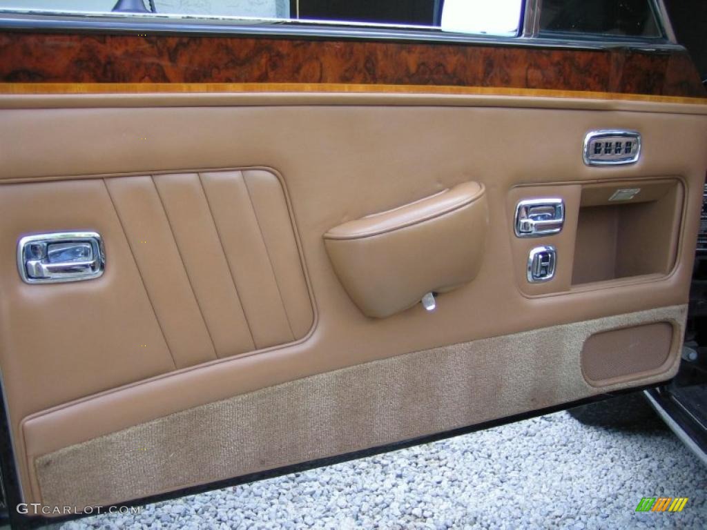 1992 Rolls-Royce Corniche IV Standard Corniche IV Model Tan Door Panel Photo #39463322