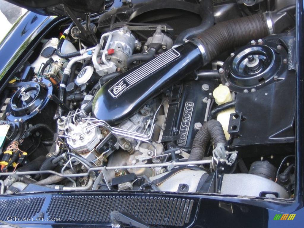 1992 Rolls-Royce Corniche IV Standard Corniche IV Model Engine Photos
