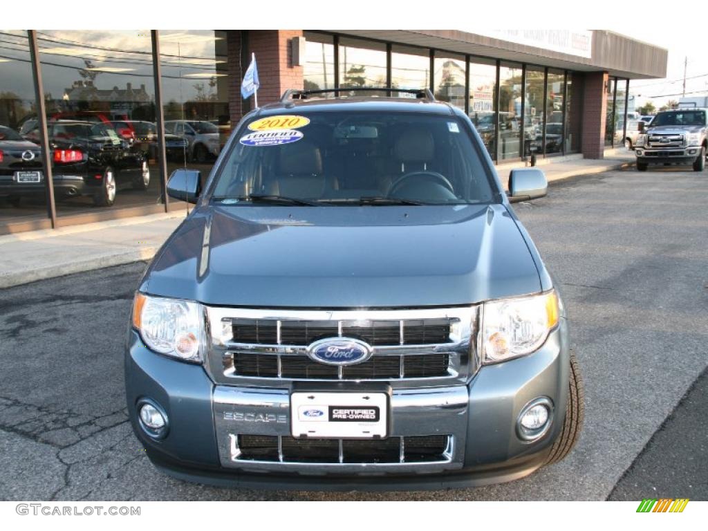 2010 Escape Limited V6 4WD - Steel Blue Metallic / Charcoal Black photo #2