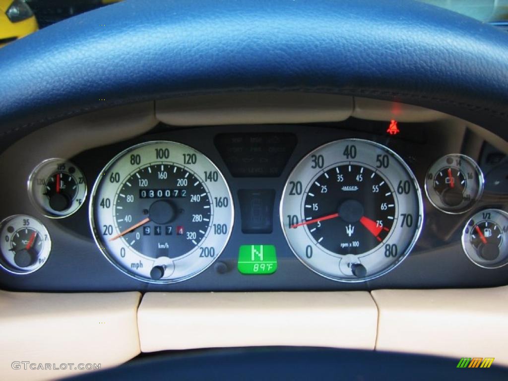 2003 Maserati Coupe Cambiocorsa Gauges Photo #39463882