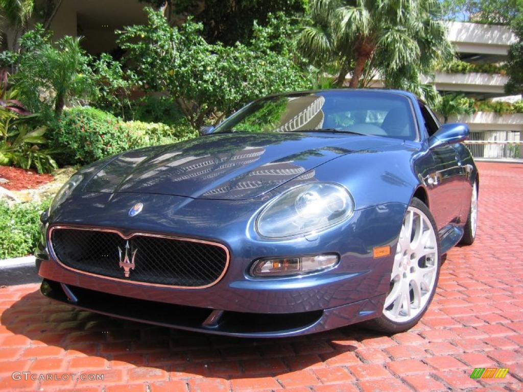 Blue Nettuno (Dark Blue) 2006 Maserati GranSport Coupe Exterior Photo #39465154