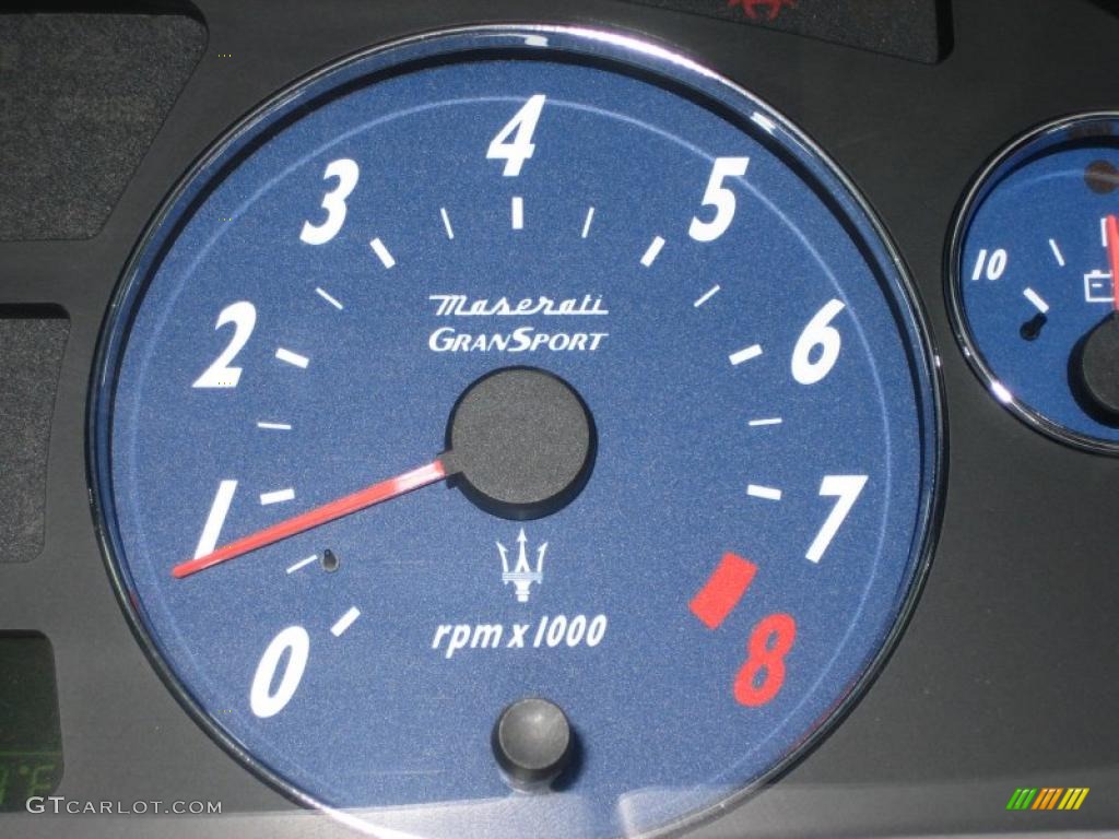2006 Maserati GranSport Coupe Gauges Photo #39465744
