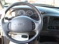 Medium Graphite 2002 Ford F150 XLT SuperCab Steering Wheel