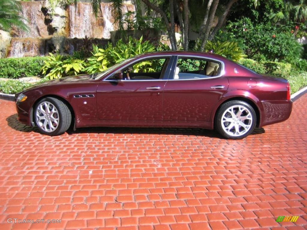 Bordeaux Pontevecchio (Dark Red) 2009 Maserati Quattroporte S Exterior Photo #39465962