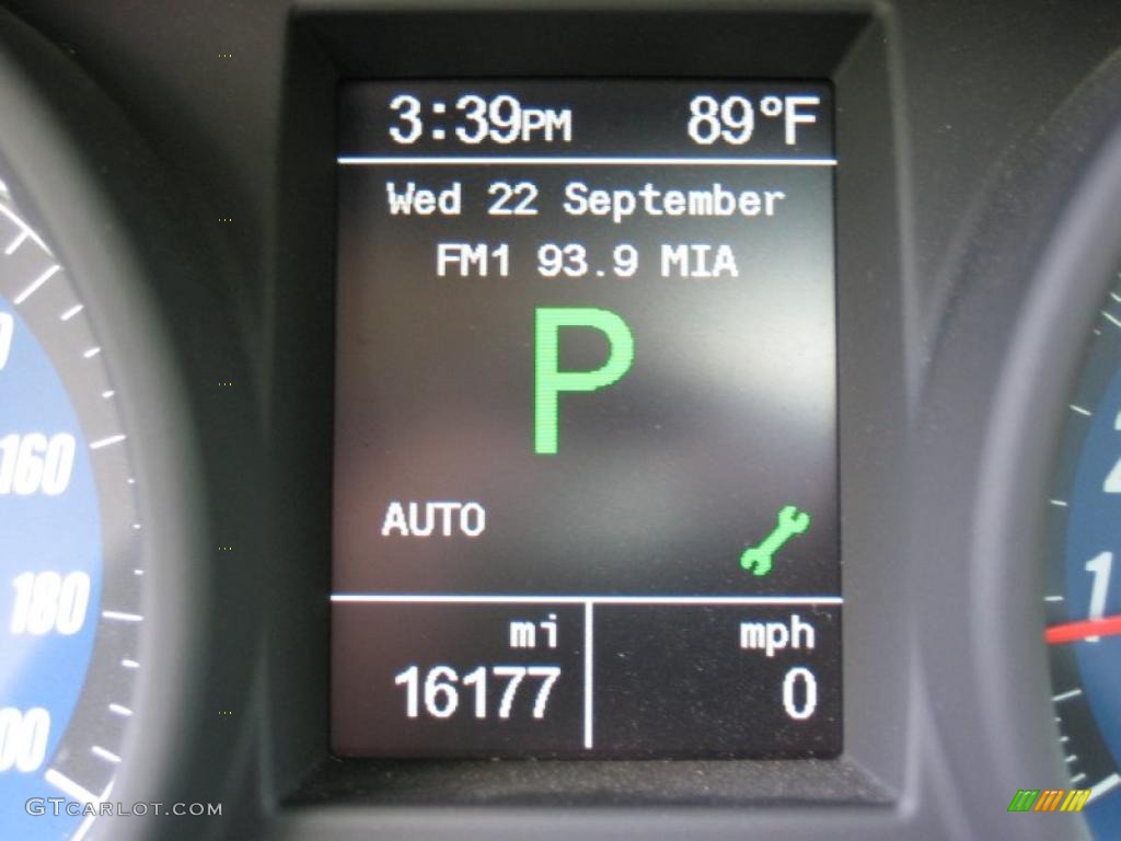 2009 Maserati Quattroporte S Gauges Photo #39466394