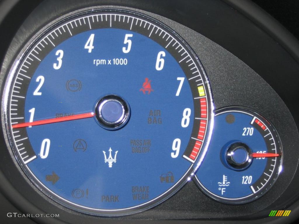 2009 Maserati Quattroporte S Gauges Photo #39466414