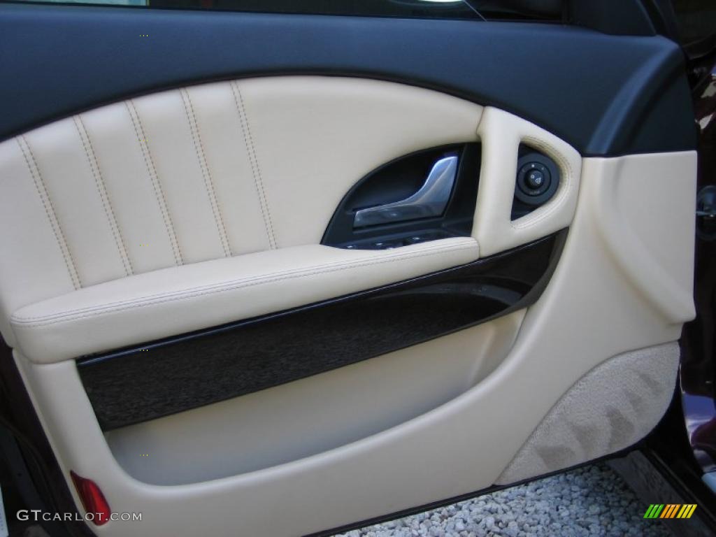 2009 Maserati Quattroporte S Sabbia Door Panel Photo #39466550