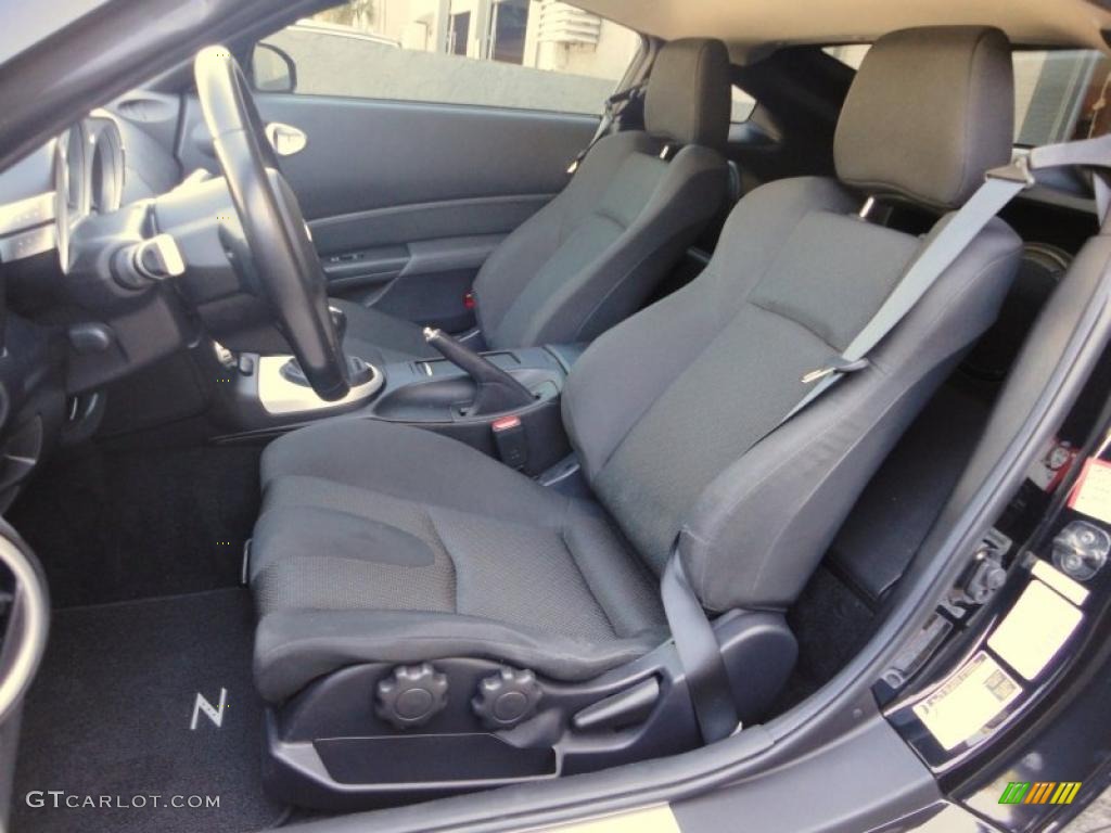 Carbon Interior 2008 Nissan 350Z Coupe Photo #39467018