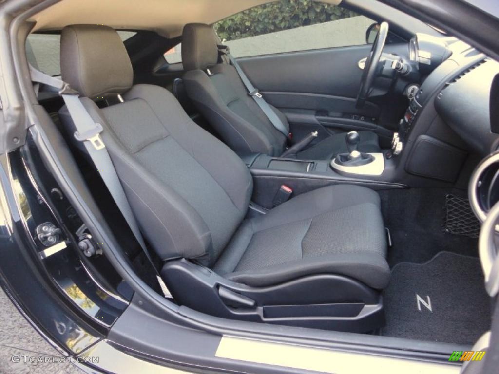 Carbon Interior 2008 Nissan 350Z Coupe Photo #39467070