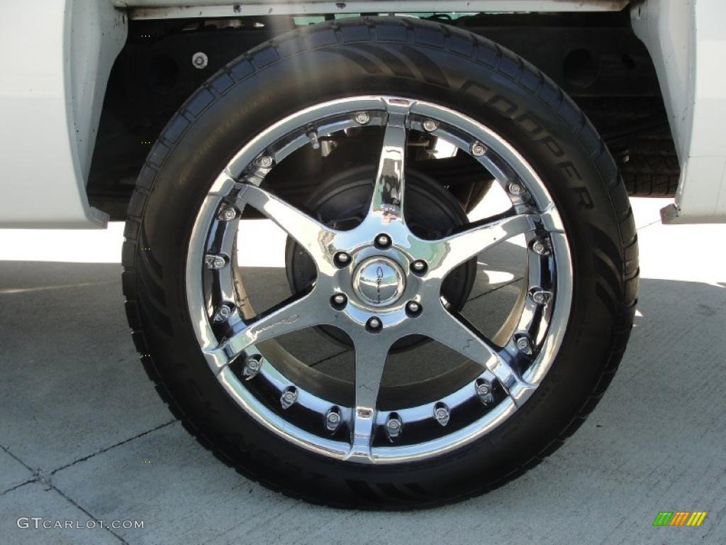 2007 Chevrolet Silverado 1500 LT Crew Cab Custom Wheels Photo #39467098