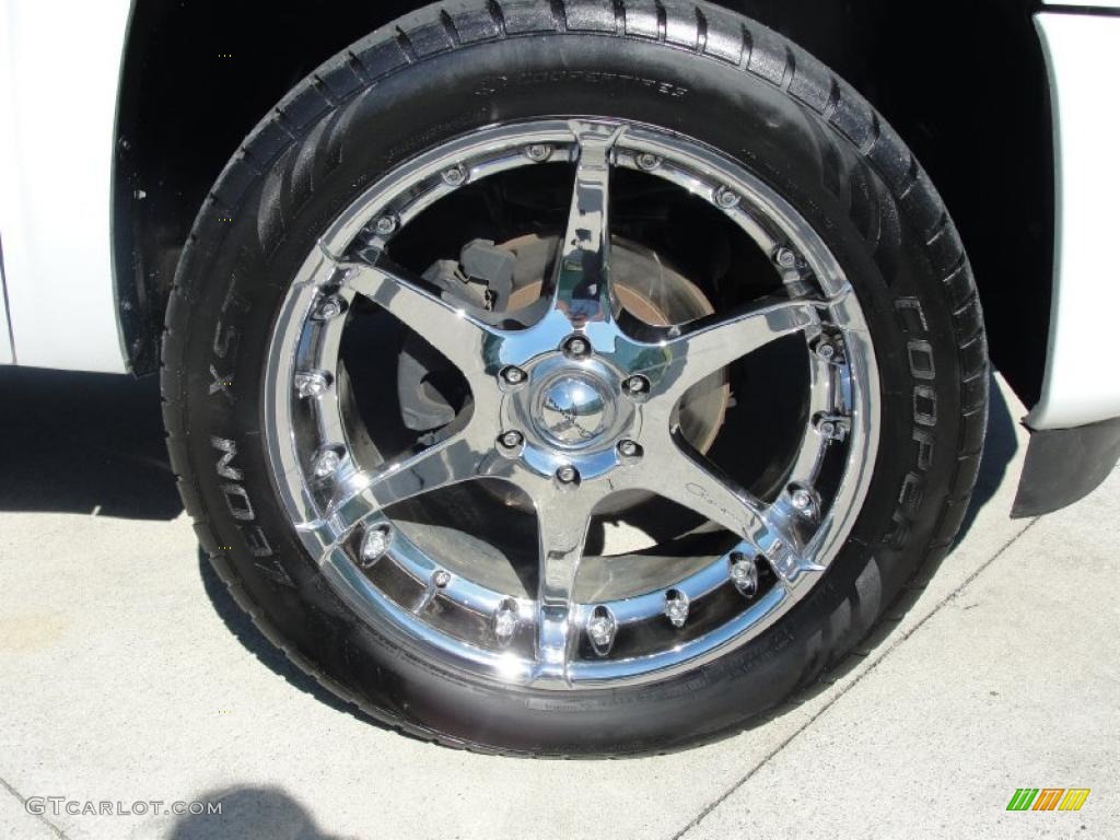 2007 Chevrolet Silverado 1500 LT Crew Cab Custom Wheels Photo #39467122