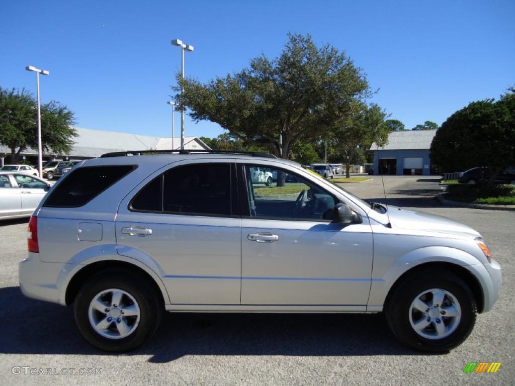Bright Silver 2008 Kia Sorento LX Exterior Photo #39467598