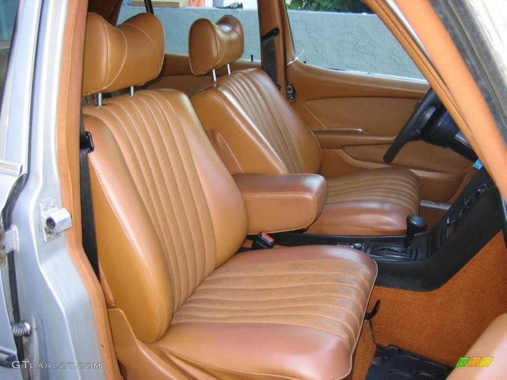 Natural Brown Interior 1975 Mercedes-Benz S Class 450 SE Photo #39467978