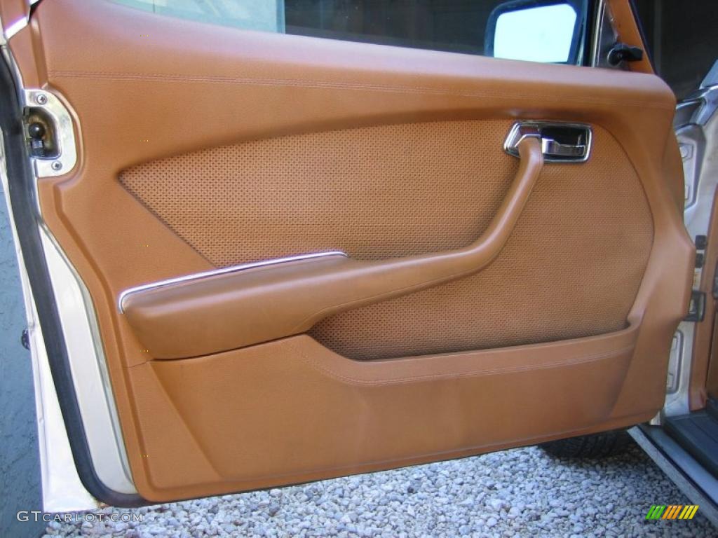 1975 Mercedes-Benz S Class 450 SE Natural Brown Door Panel Photo #39468226