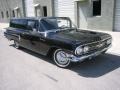 Black 1960 Chevrolet Biscayne Brookwood Station Wagon