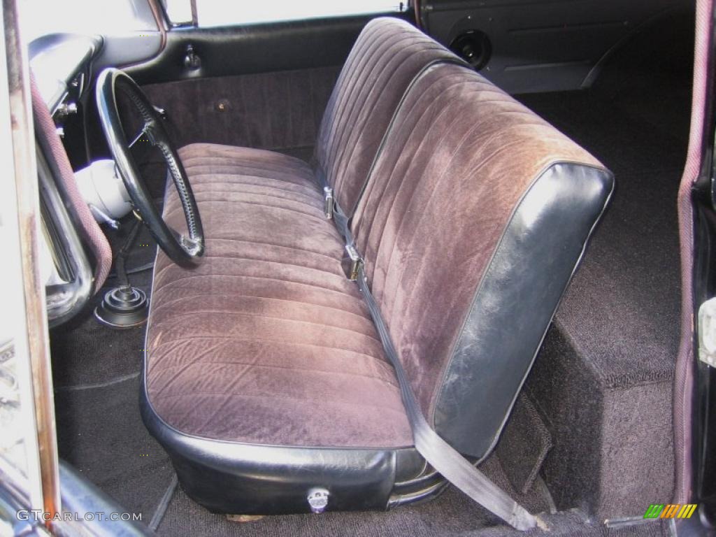 Black Interior 1960 Chevrolet Biscayne Brookwood Station Wagon Photo #39468830