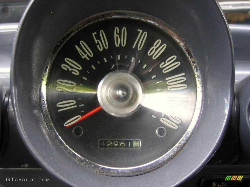 1960 Chevrolet Biscayne Brookwood Station Wagon Gauges Photo #39469070