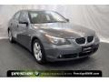 2006 Titanium Grey Metallic BMW 5 Series 525xi Sedan  photo #7