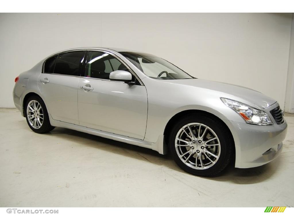 Liquid Platinum Silver 2008 Infiniti G 35 S Sport Sedan Exterior Photo #39469666
