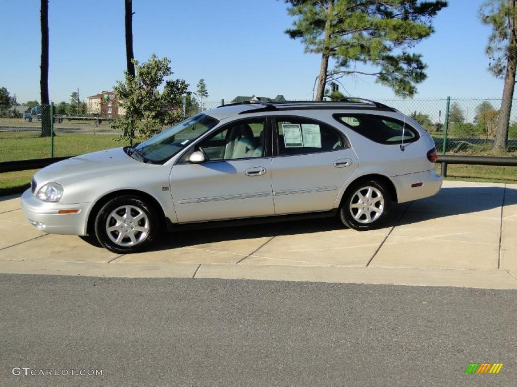 Silver Frost Metallic 2002 Mercury Sable LS Wagon Exterior Photo #39469874
