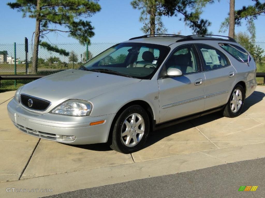 Silver Frost Metallic 2002 Mercury Sable LS Wagon Exterior Photo #39469910