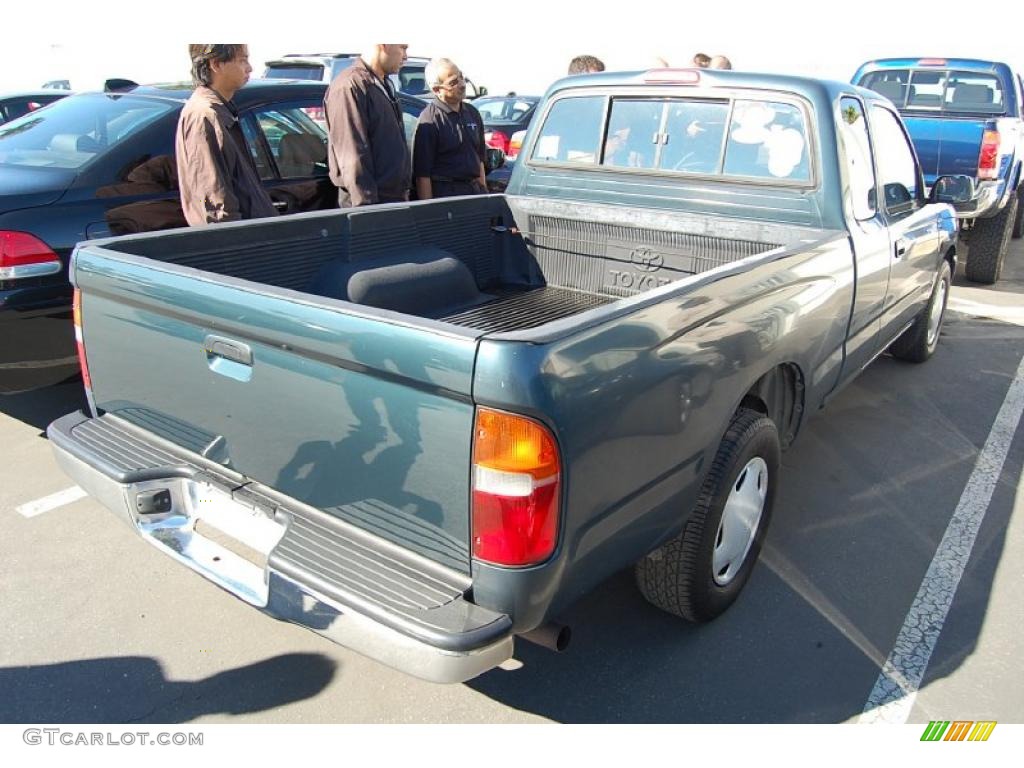 1998 Tacoma Extended Cab - Evergreen Pearl Metallic / Gray photo #3