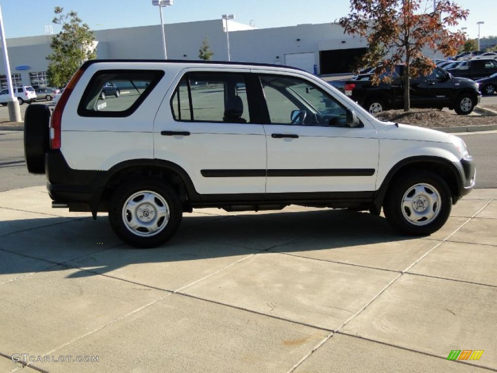 2003 CR-V LX - Taffeta White / Gray photo #4