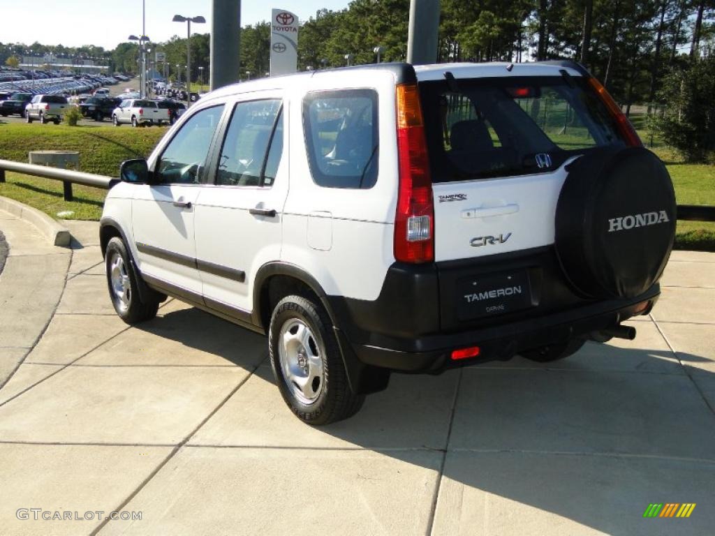 2003 CR-V LX - Taffeta White / Gray photo #6