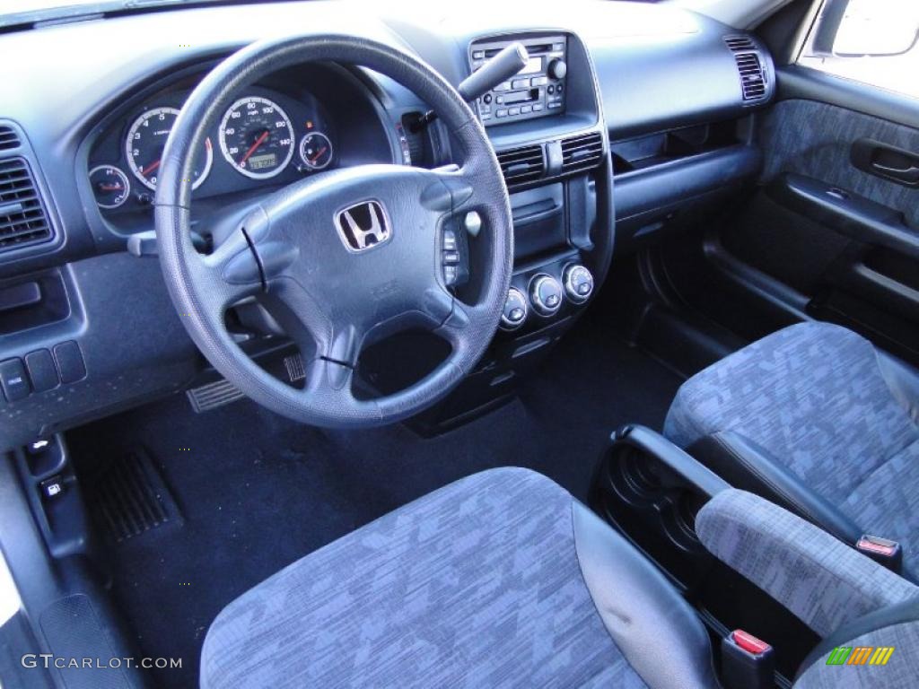Gray Interior 2003 Honda CR-V LX Photo #39470542
