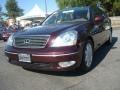 Black Cherry Pearl 2001 Lexus LS 430 Exterior